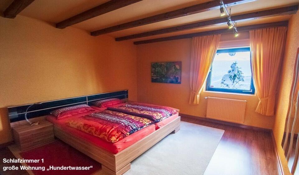 Grosse Ferienwohnung Hundertwasser Am Dreisessel In Altreichenau 诺雷成奥 外观 照片